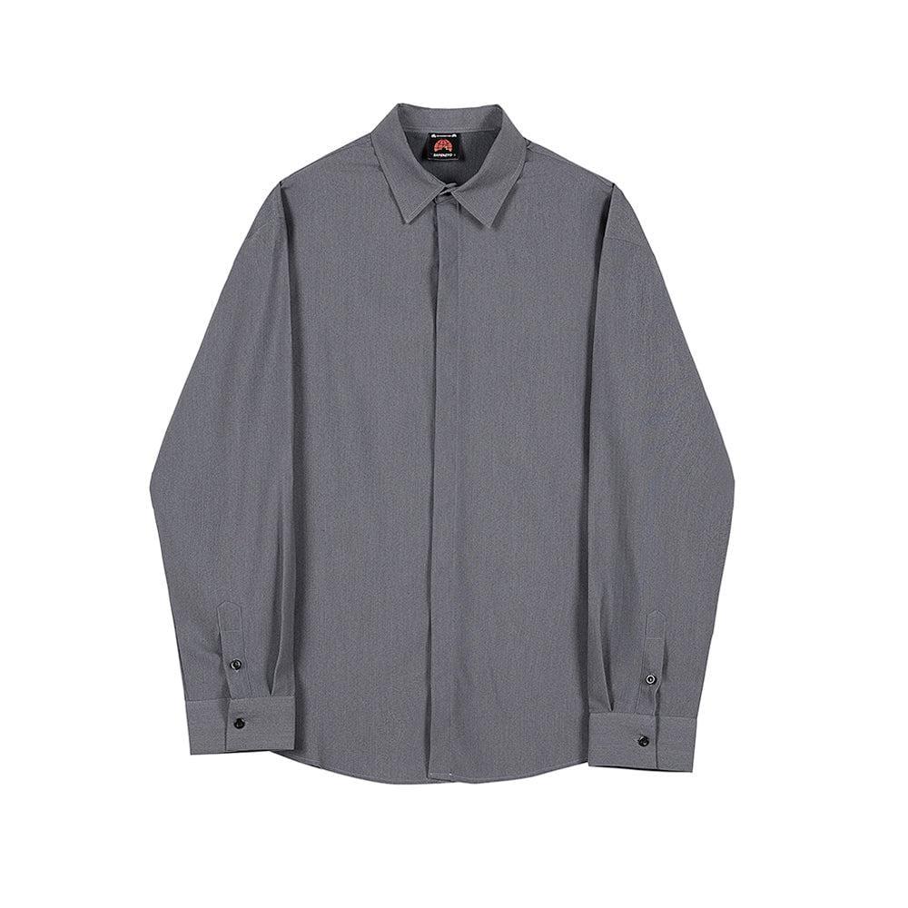 RT No. 3020 GRAY COLLAR SHIRT Product Image