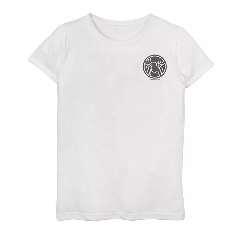 Girls 7-16 Marvel Spider-Man No Way Home Radioactive Pocket Logo Graphic Tee, Girl's,  Product Image