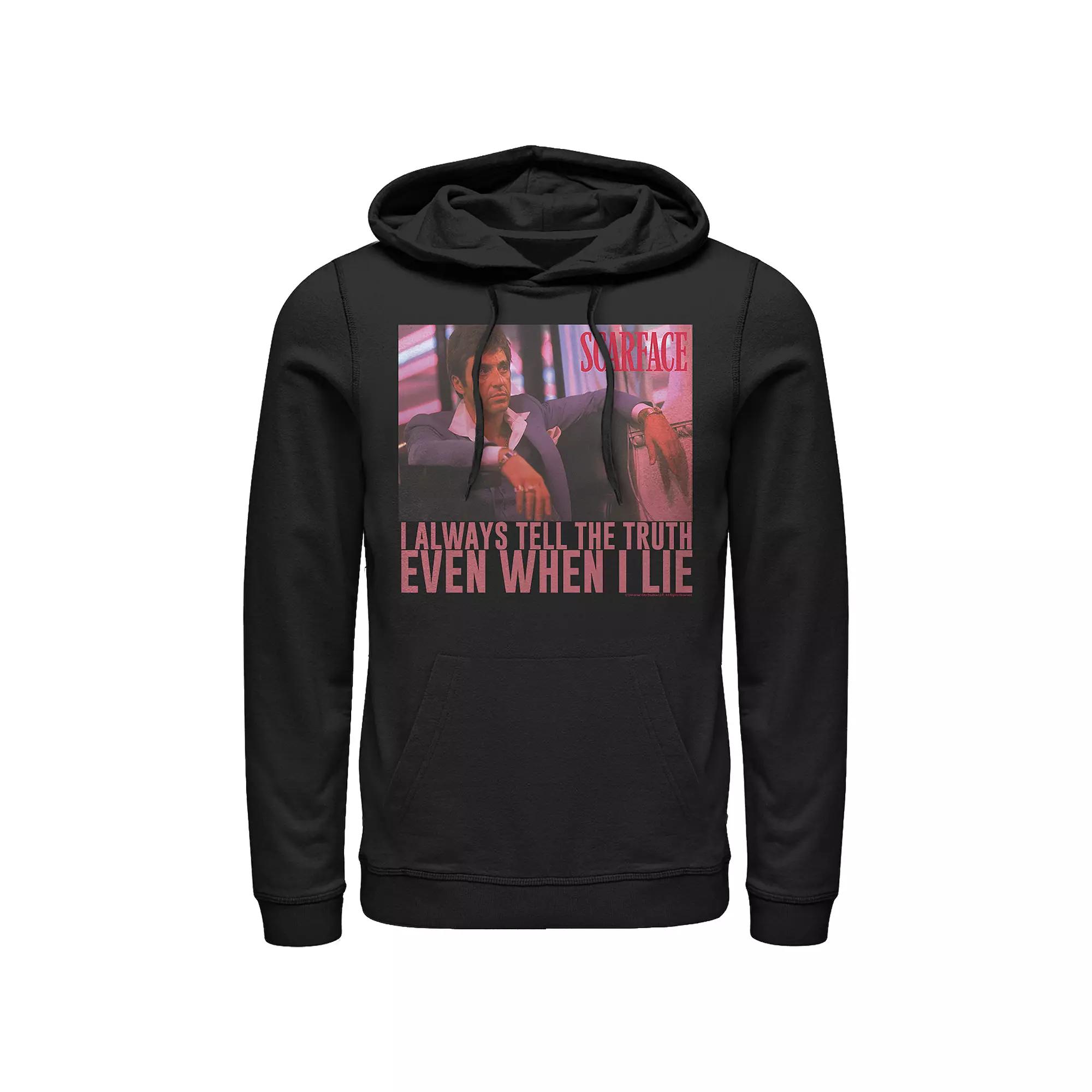 Men's Scarface Always Tell The Truth Even When I Lie Graphic Hoodie,  Product Image