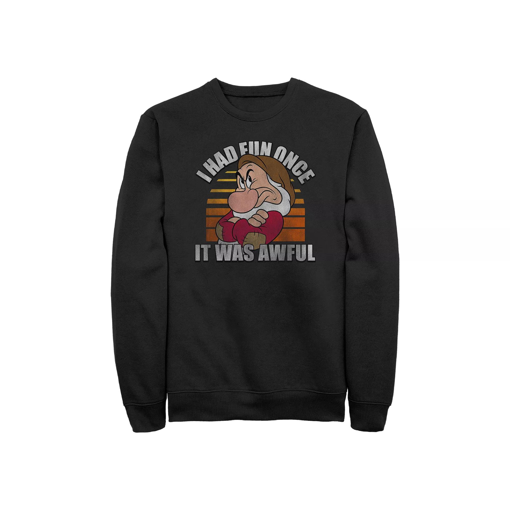 Big & Tall Mountains Scenery Graphic Fleece Sweatshirt, Men's,  Product Image