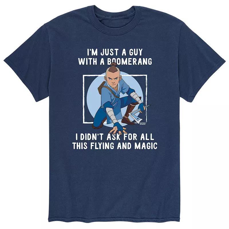 Big & Tall Avatar The Last Airbender Just A Guy Graphic Tee, Men's,  Product Image