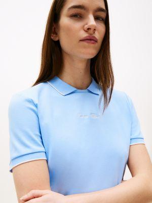 Regular Fit Stretch Crewneck Polo Product Image