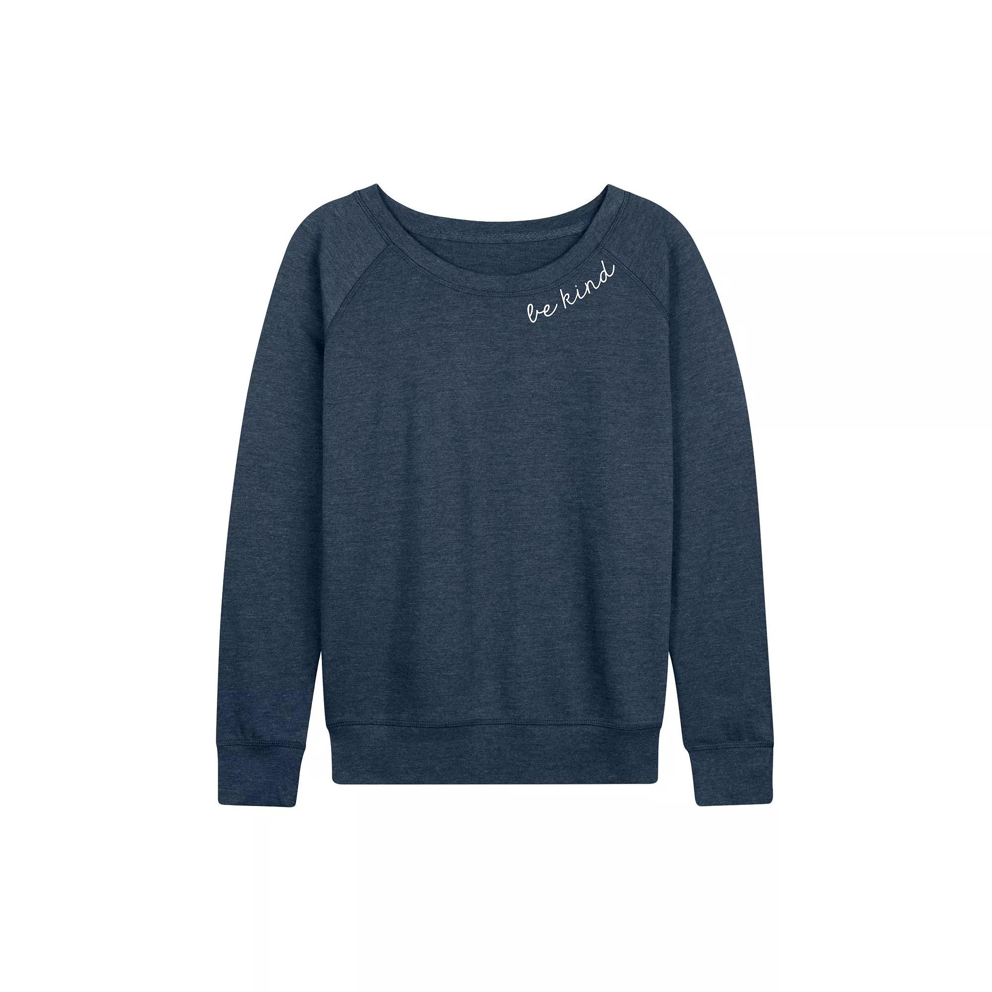 Women's Peanuts Snoopy Woodstock Walk French Terry Long Sleeve Tee, Girl's,  Product Image