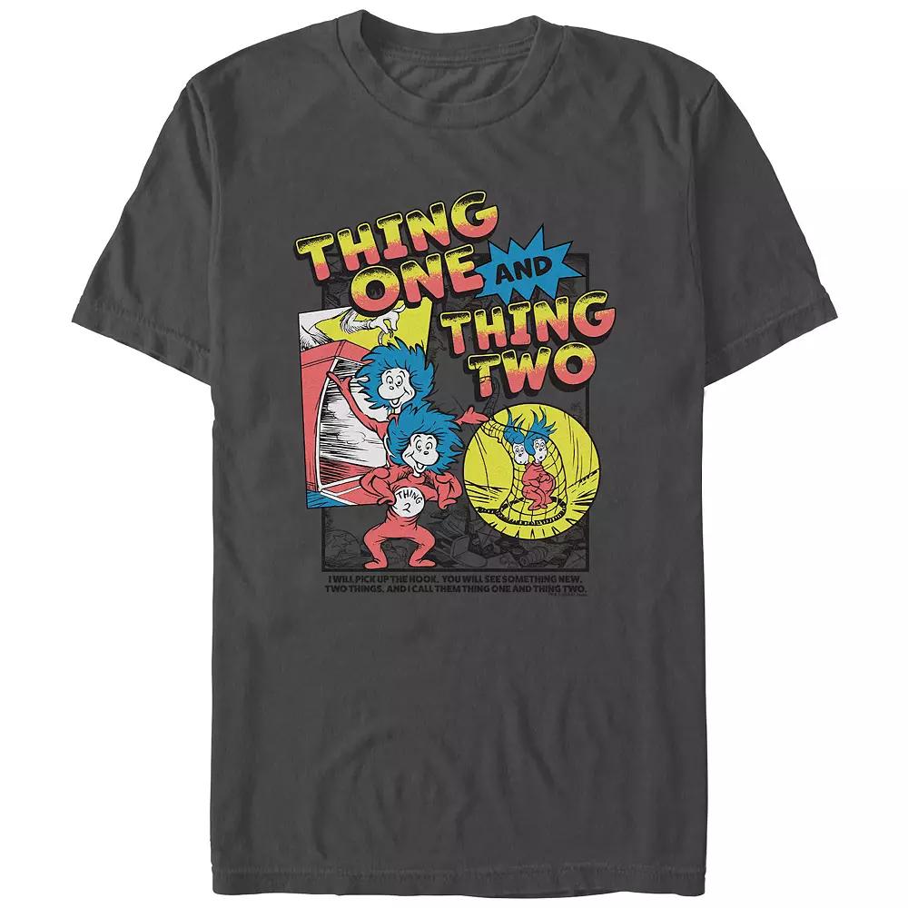 Men's Dr. Seuss Thing One And Thing Two Graphic Tee,  Product Image