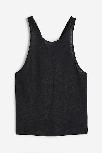 Linen-blend Tank Top Product Image