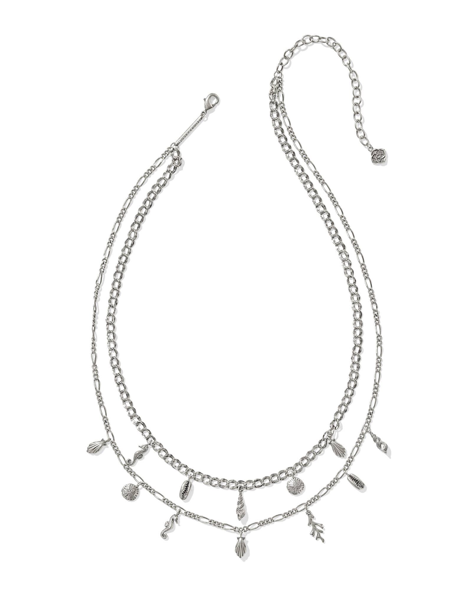 Alexa Vintage Silver Multi Strand Necklace Product Image