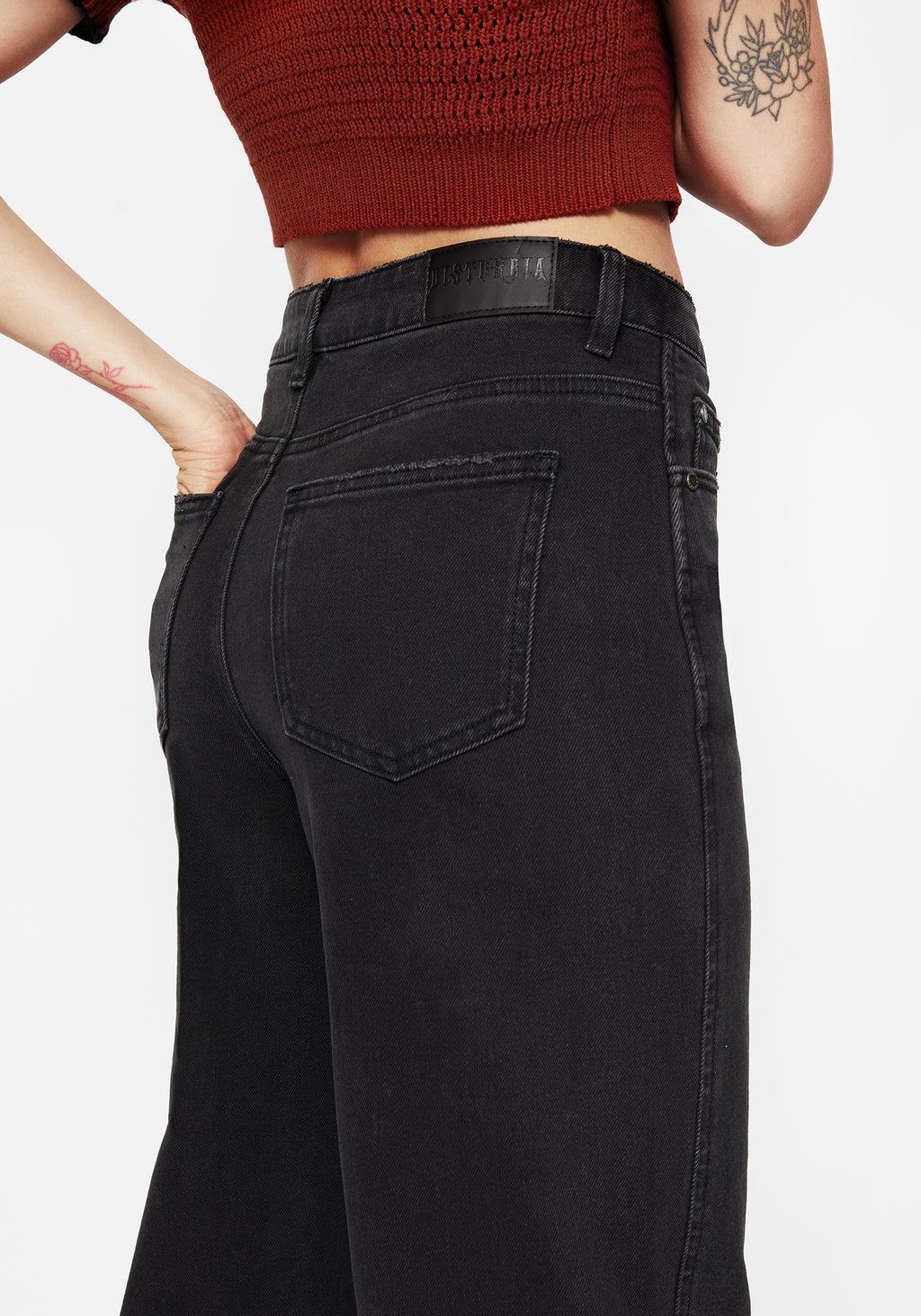 Malevolence Denim Barrel Leg Jeans Product Image