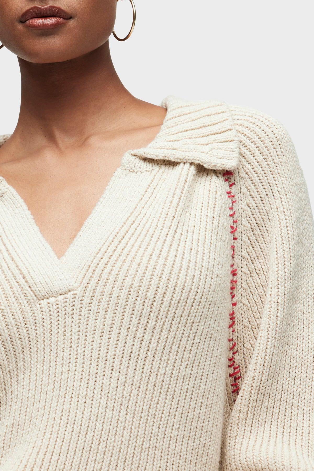 Collared Pullover Female Product Image