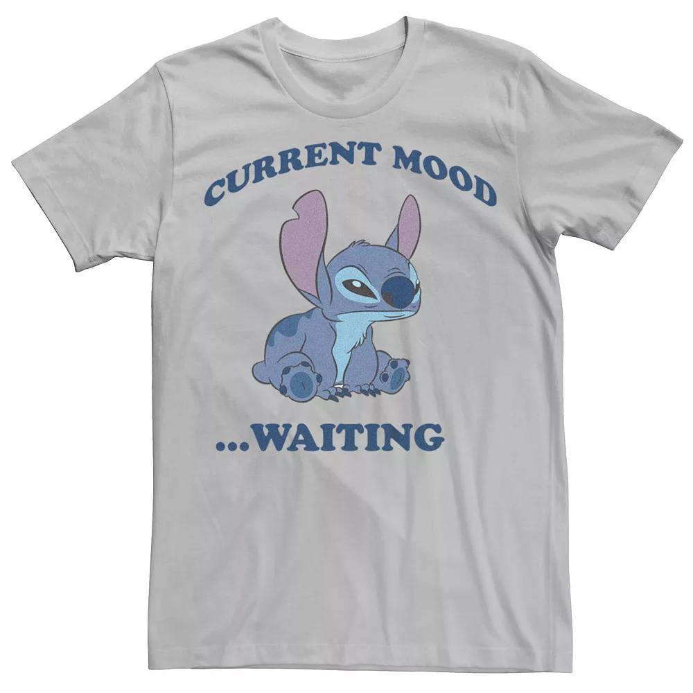 Disney's Lilo & Stitch Men's Current Mood Waiting Tee,  Product Image