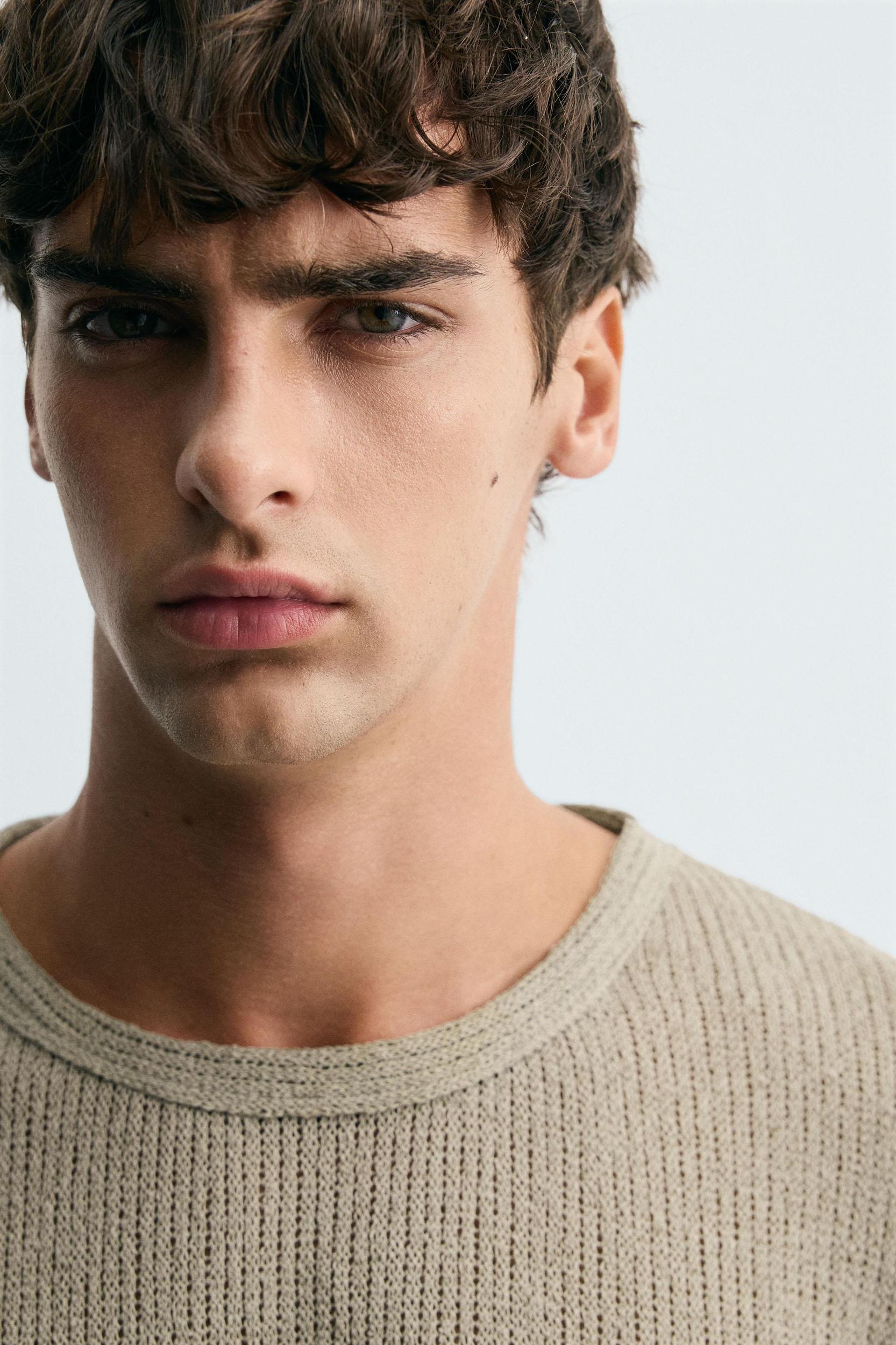 OPENWORK TEXTURED T-SHIRT Product Image