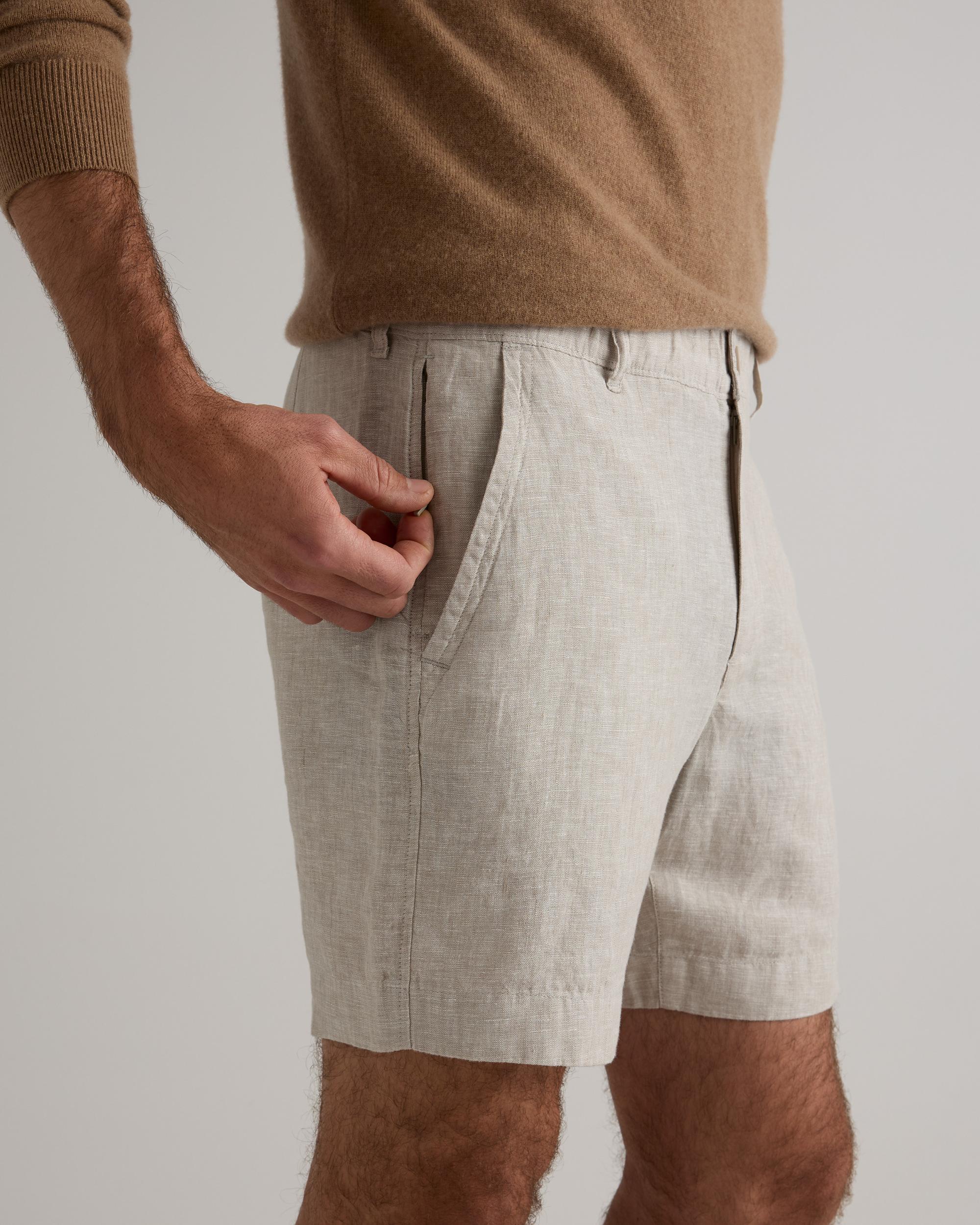 Quince | Men's 100% European Linen Trouser Shorts 7" Size XL Product Image