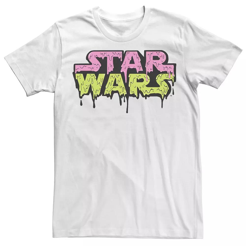 Men's Star Wars Drippy Logo Graphic Tee,  Product Image