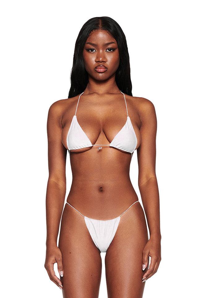 BAMBI BIKINI BOTTOM - WHITE Product Image