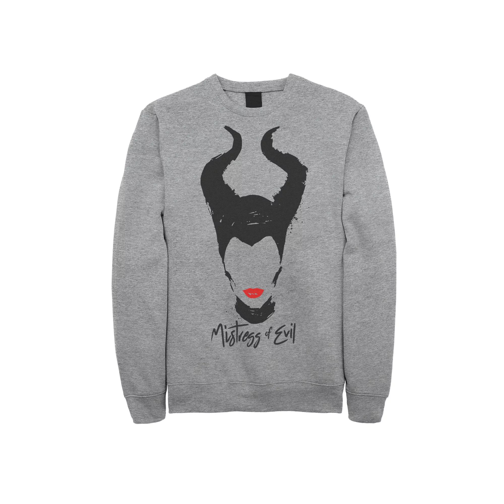 Men's Disney's Maleficent Head Shot Silhouette Fleece,  Product Image