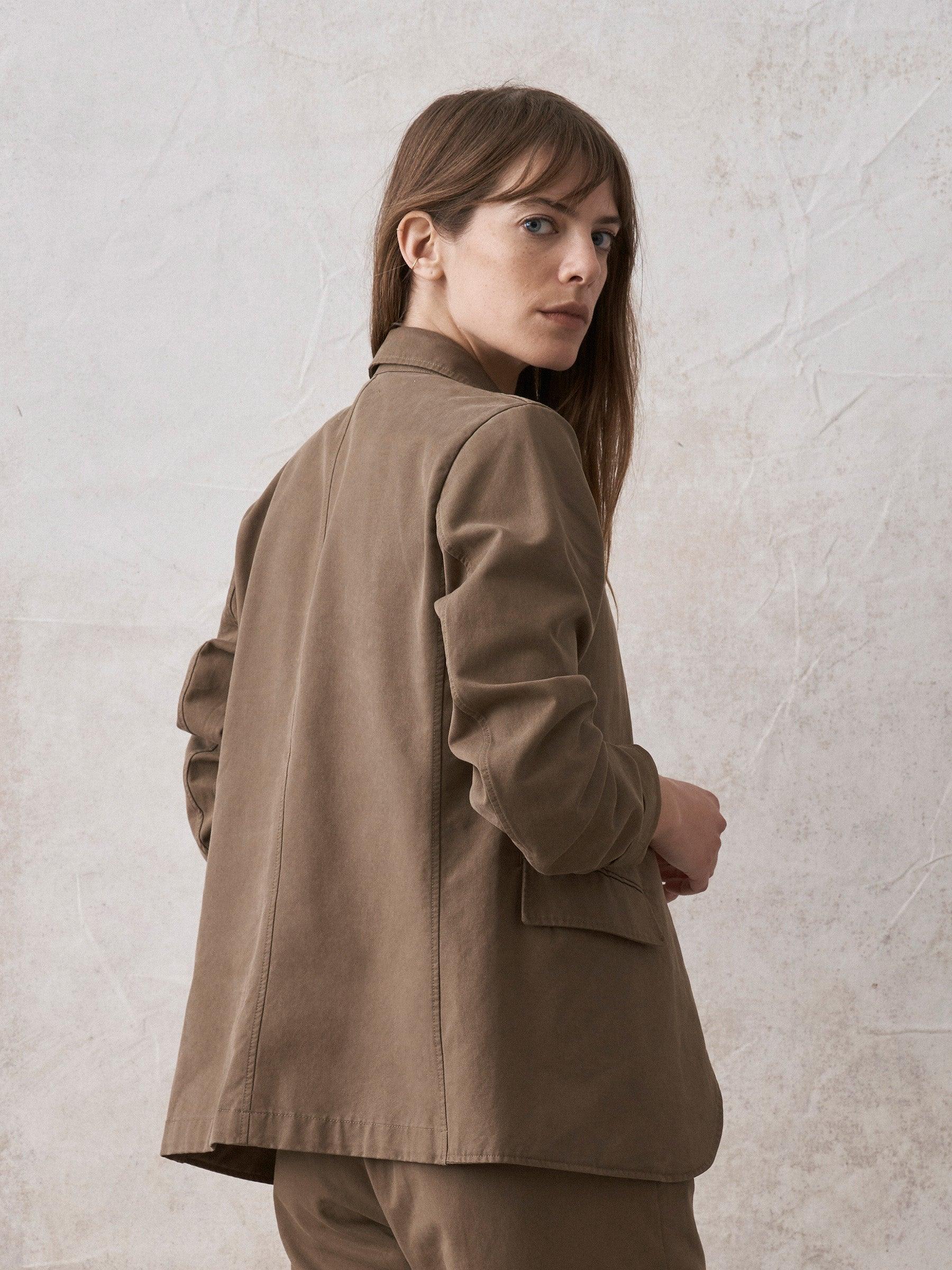 Bronze Brown Ever Twill Two Button Jacket Product Image
