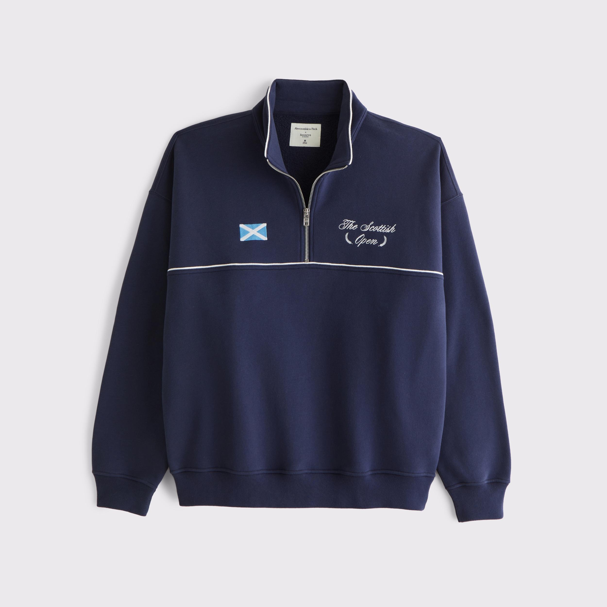 Scottish Open Graphic Half-Zip Sweatshirt Product Image