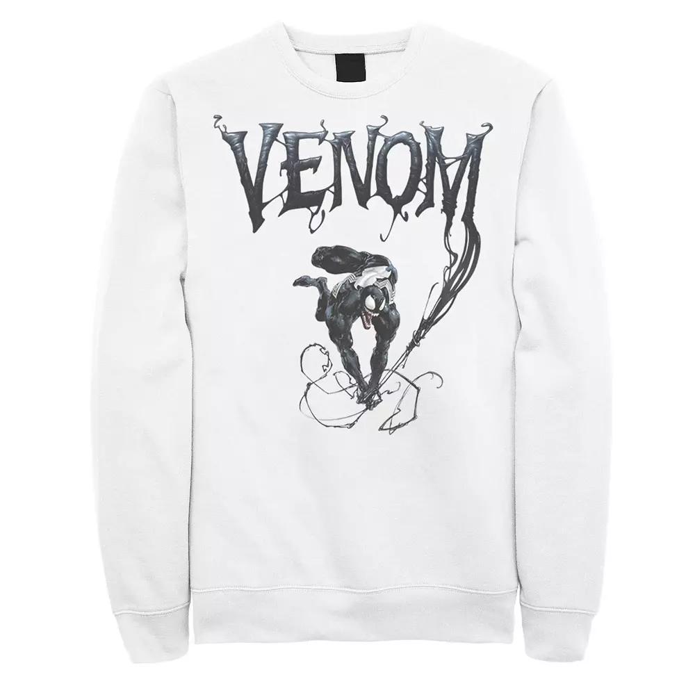 Men's Marvel Venom Symbiote Style Swing Sweatshirt,  Product Image