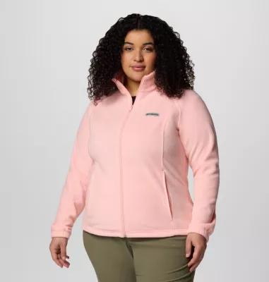 Columbia Womens Benton Springs Full Zip Fleece Jacket - Plus Size- Product Image