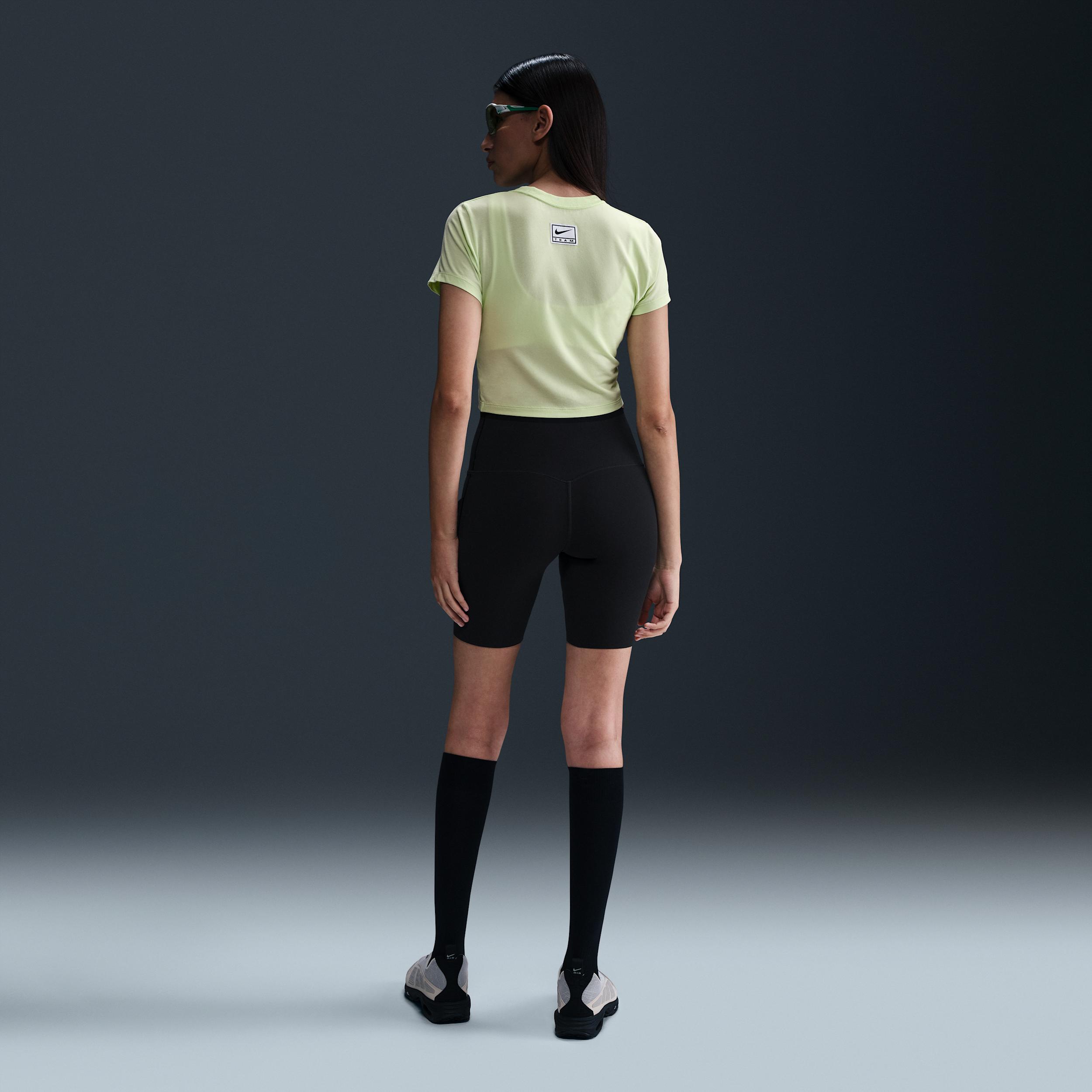 Womens Nike Sportswear Slim Cropped T-Shirt | HQ1709-360 Product Image