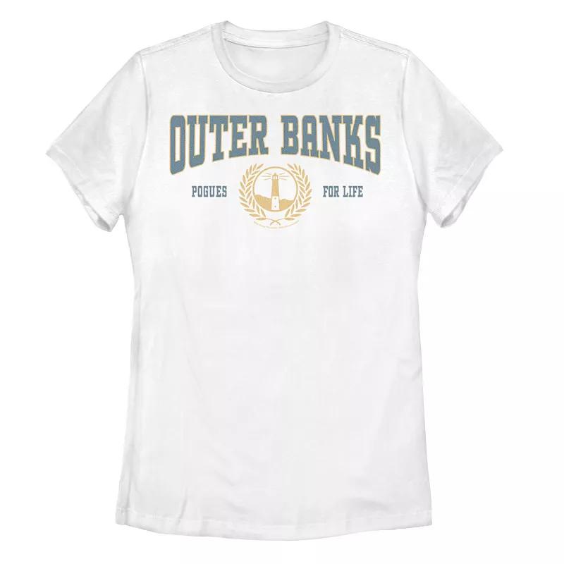 Juniors' Outer Banks Collegiate Style Crest Tee, Girl's,  Product Image
