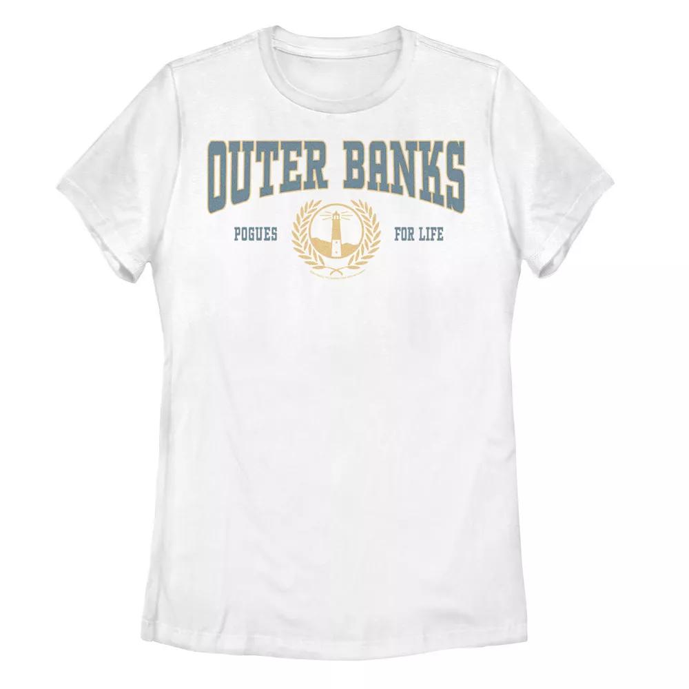Juniors' Outer Banks Collegiate Style Crest Tee, Girl's,  Product Image