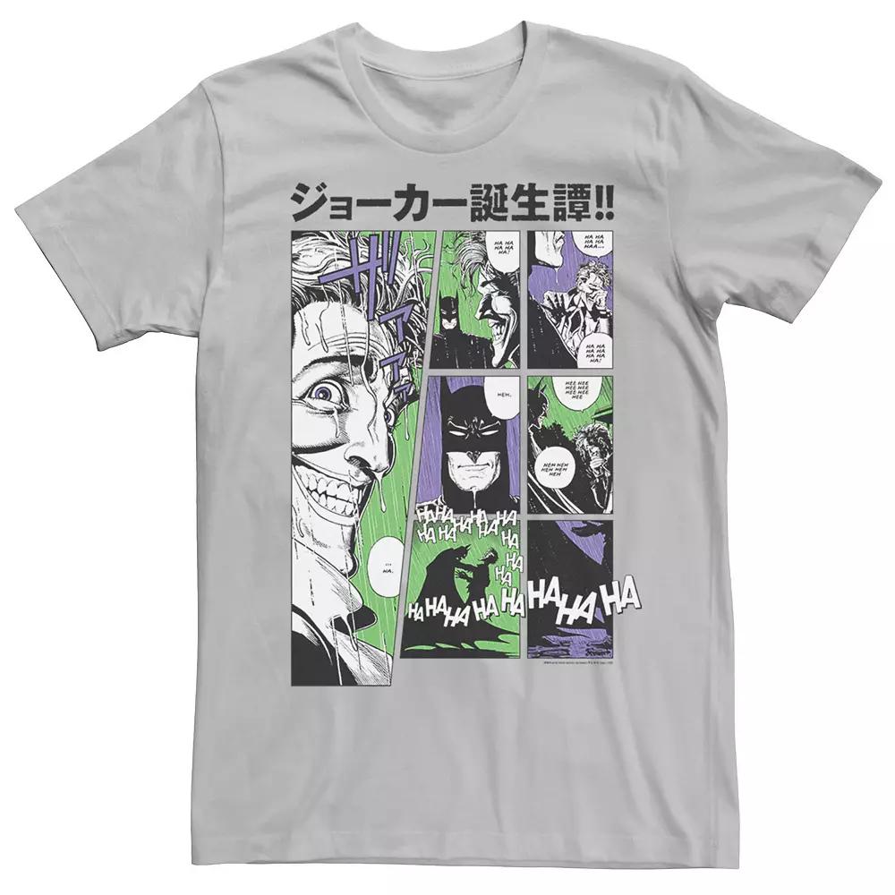 Men's DC Comics Batman Joker Comic Strip Tee,  Product Image