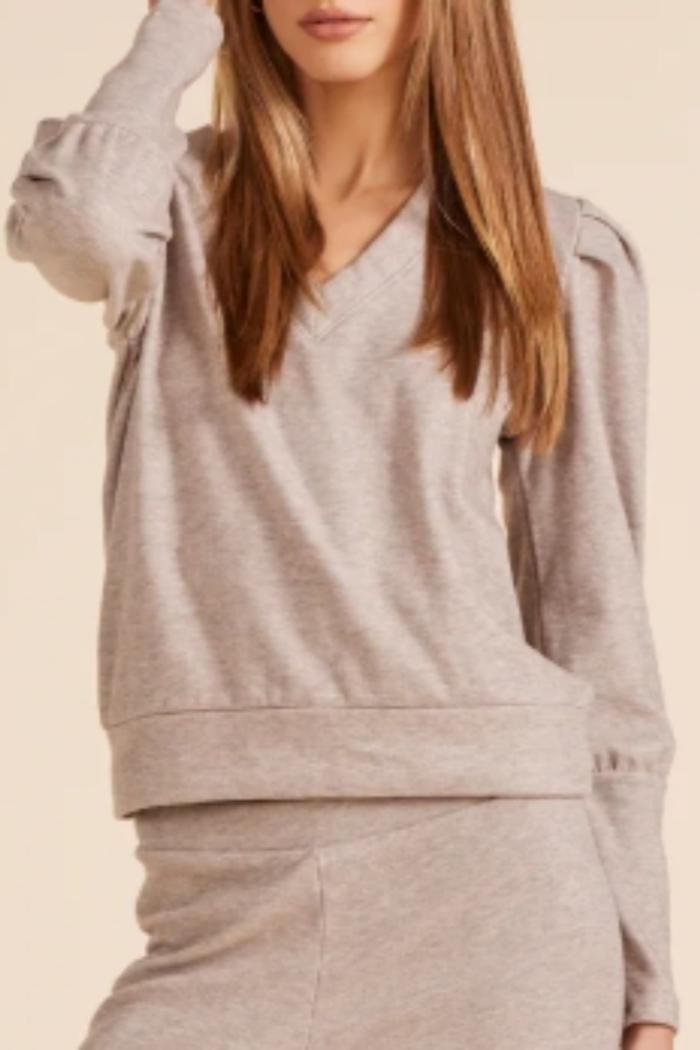 V-Neck Sweatshirt Product Image