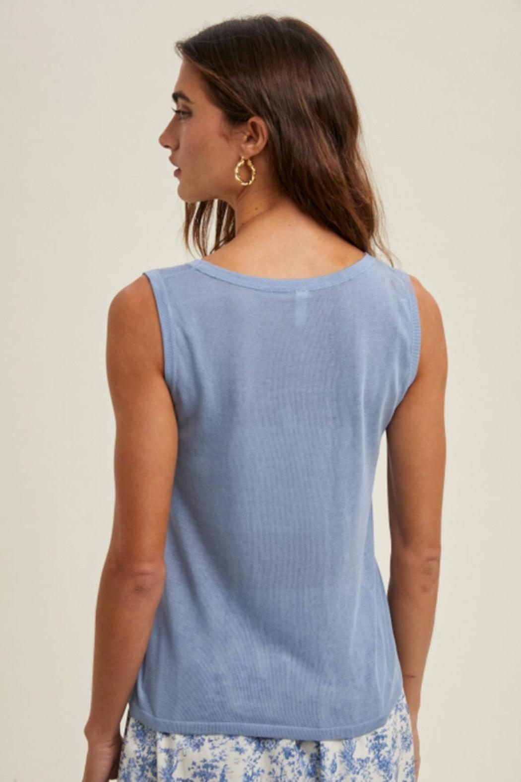 Lucy Lightweight Sweater Tank Product Image