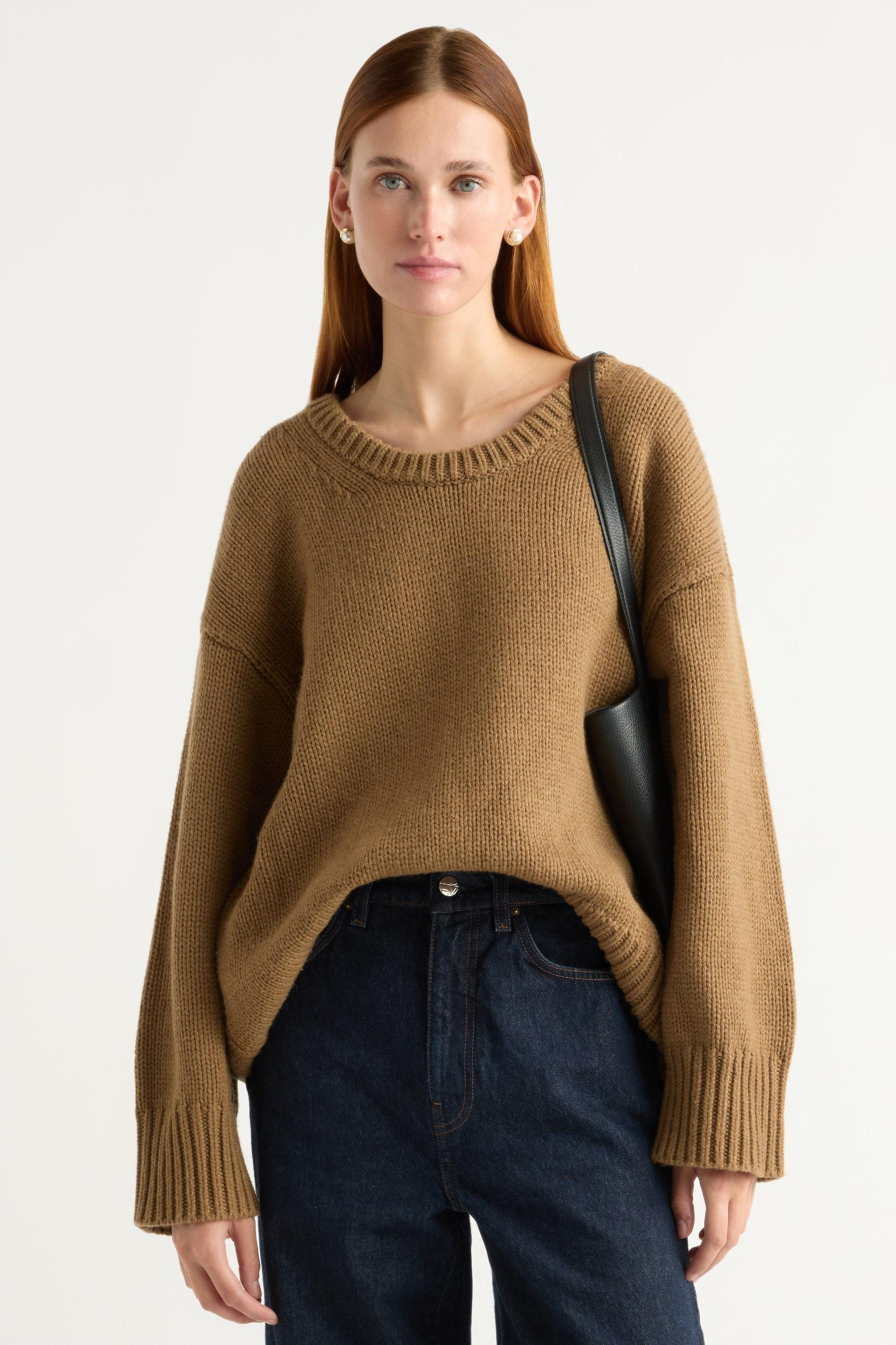 Archie Deep U-Neck Sweater Product Image