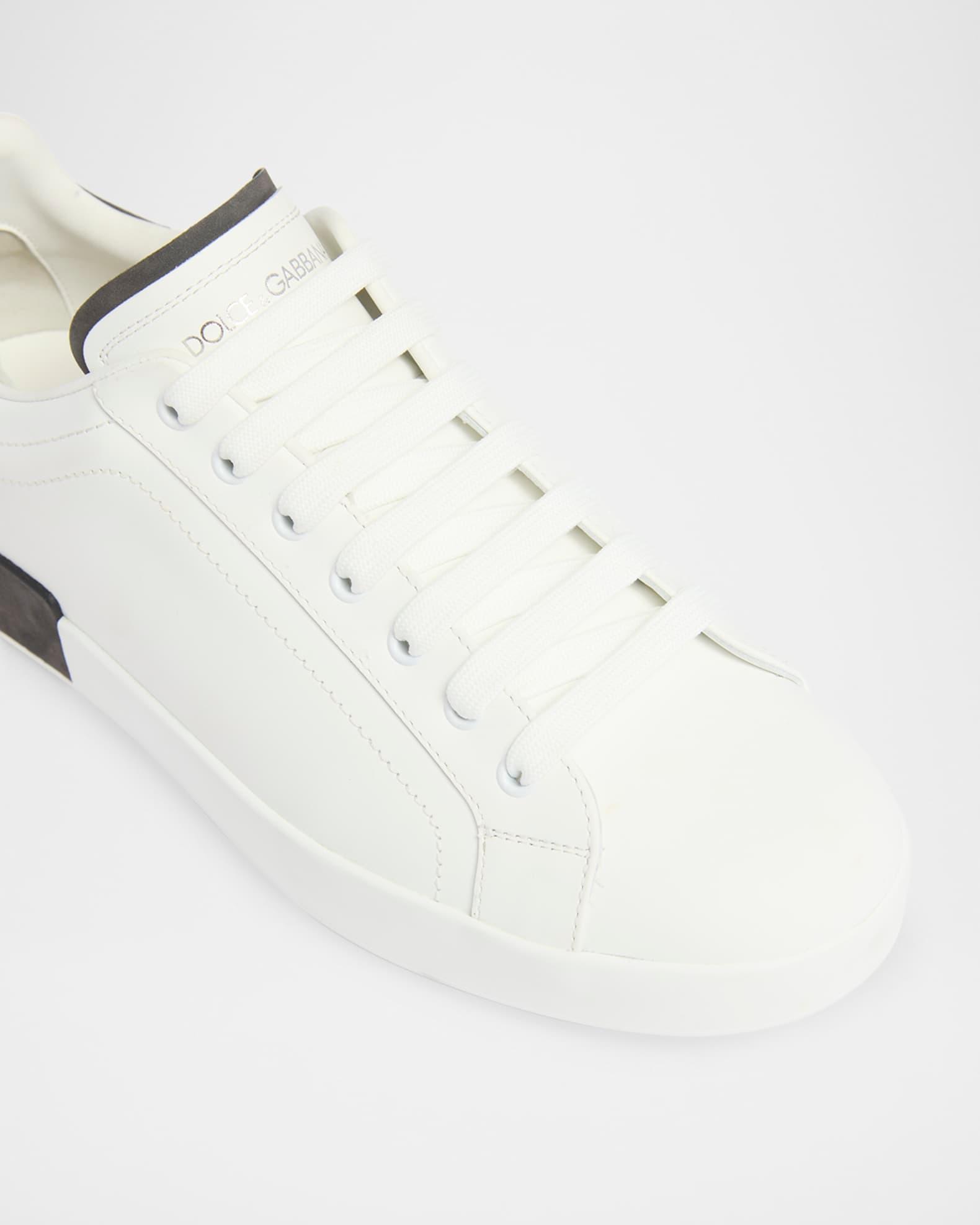 Men's Portofino Calfskin Low-Top Sneakers Product Image