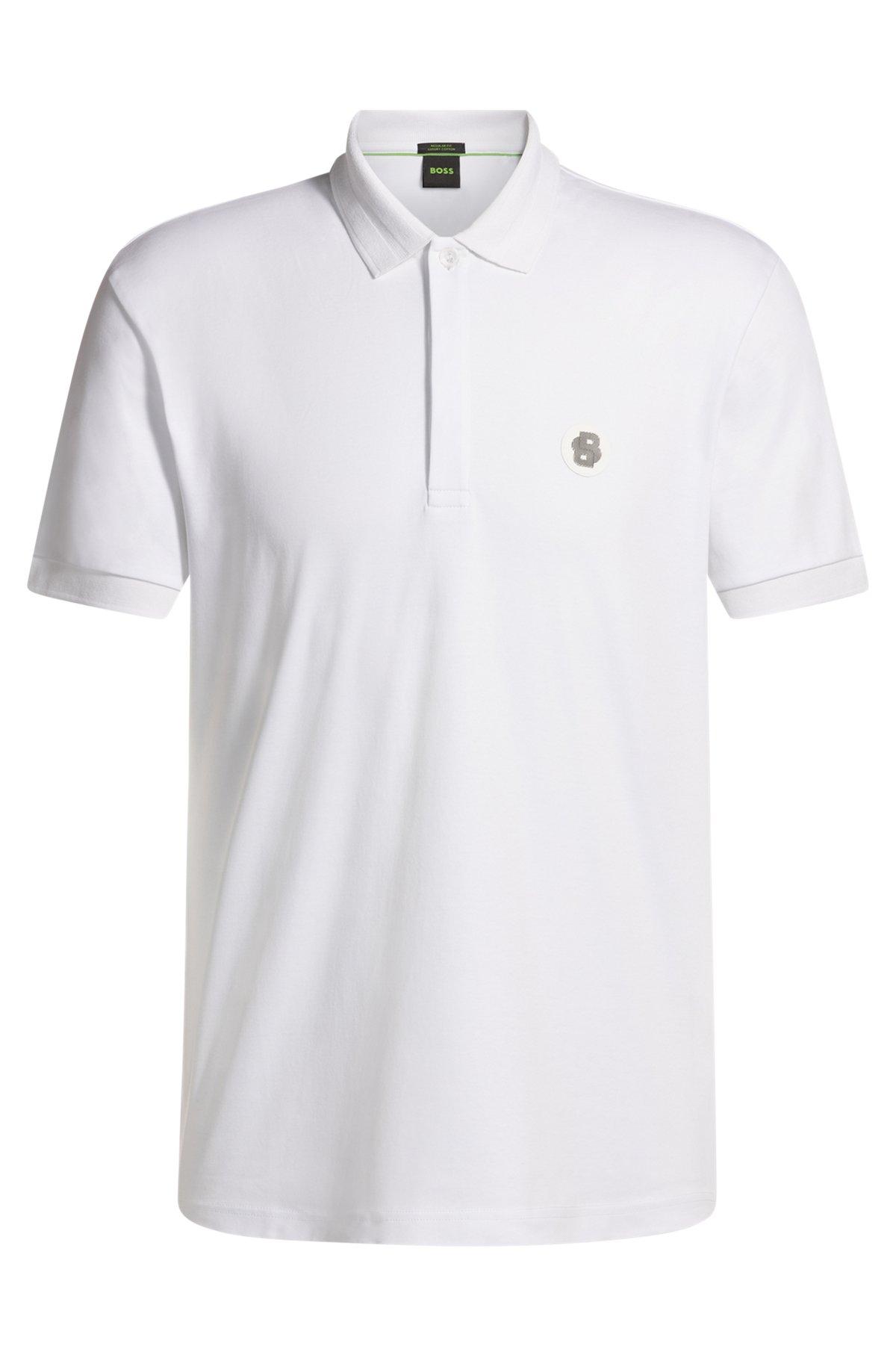 Paddy polo shirt in cooling cotton Product Image