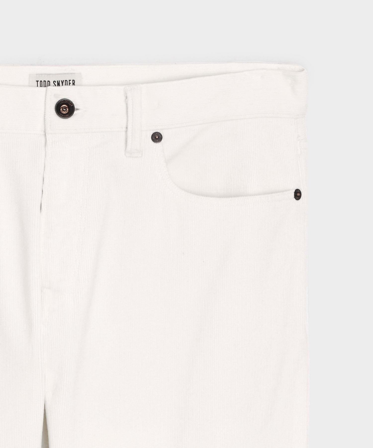 Slim 5-Pocket Corduroy Pant Product Image