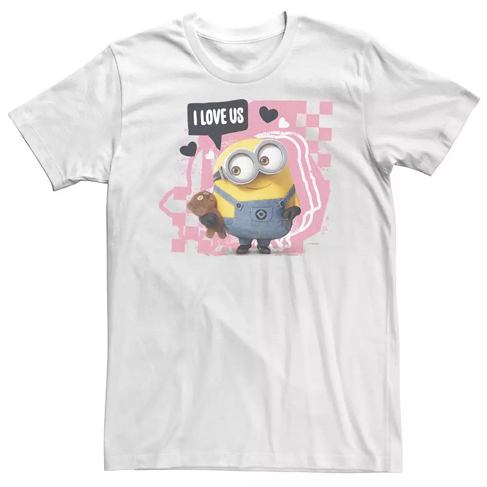 Big & Tall Despicable Me Minions Valentine's Day I Love Us Tee, Men's,  Product Image