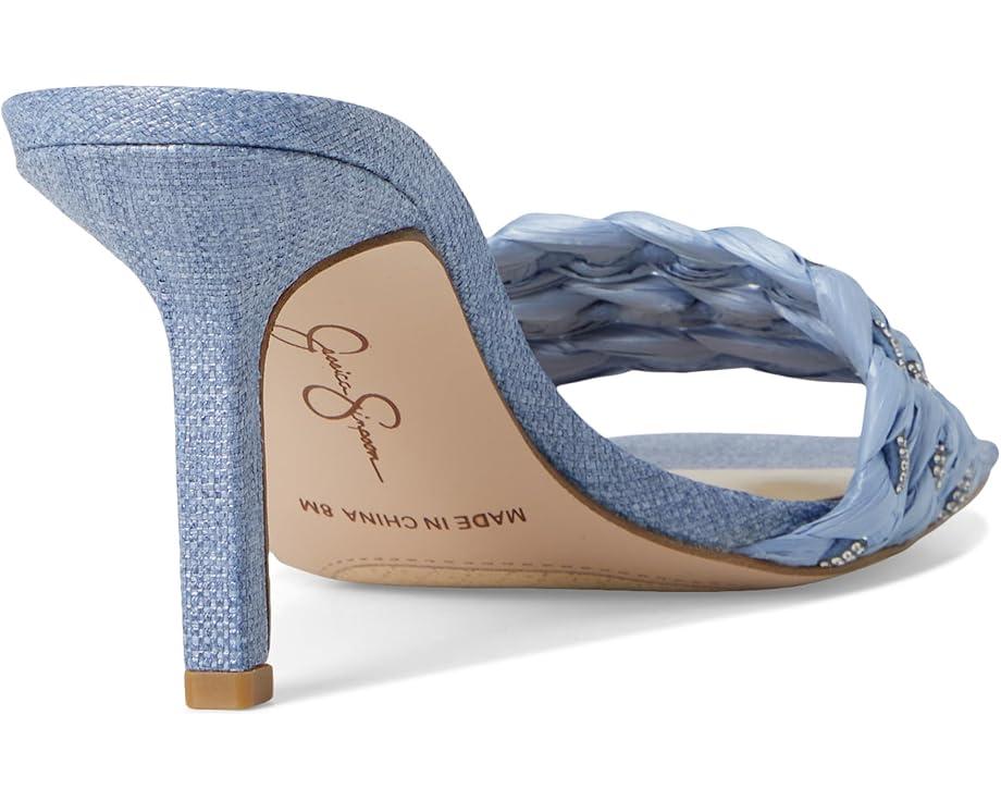 Women's Jessica Simpson Kasova Braided Heeled Sandals Product Image