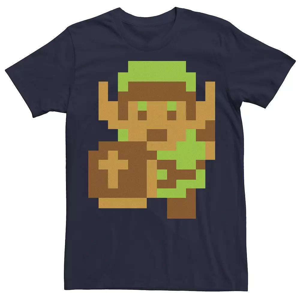 Men's Nintendo Legend of Zelda Pixelated Link Portrait Tee,  Product Image