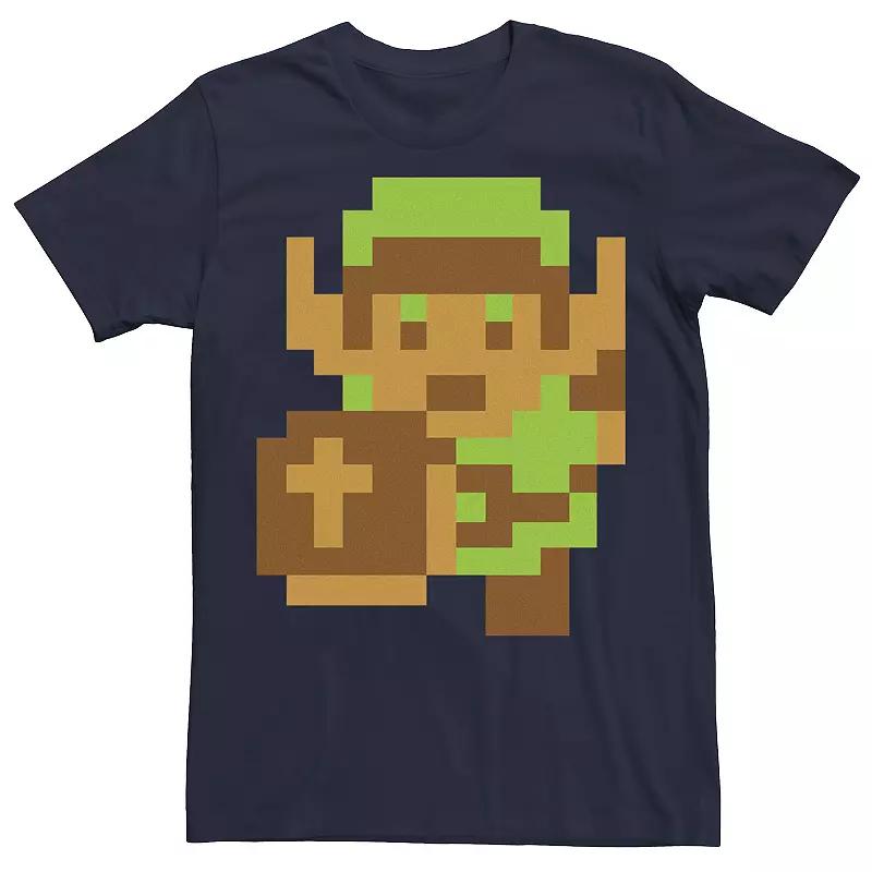 Men's Nintendo Legend of Zelda Pixelated Link Portrait Tee,  Product Image