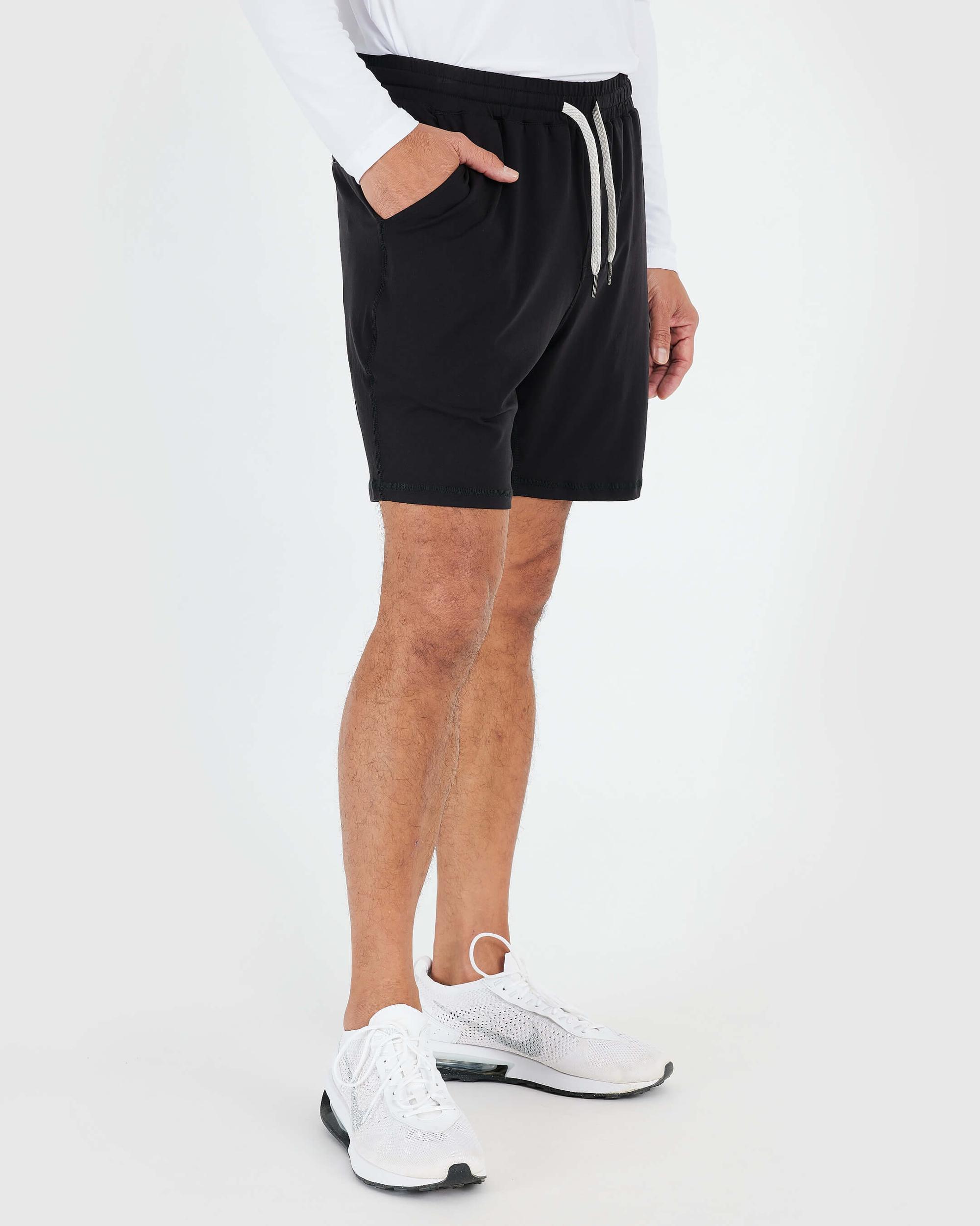 Black Active Quick Dry Shorts with Liner Product Image