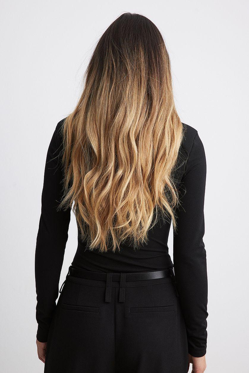 Sharp Shoulder Body Black Product Image