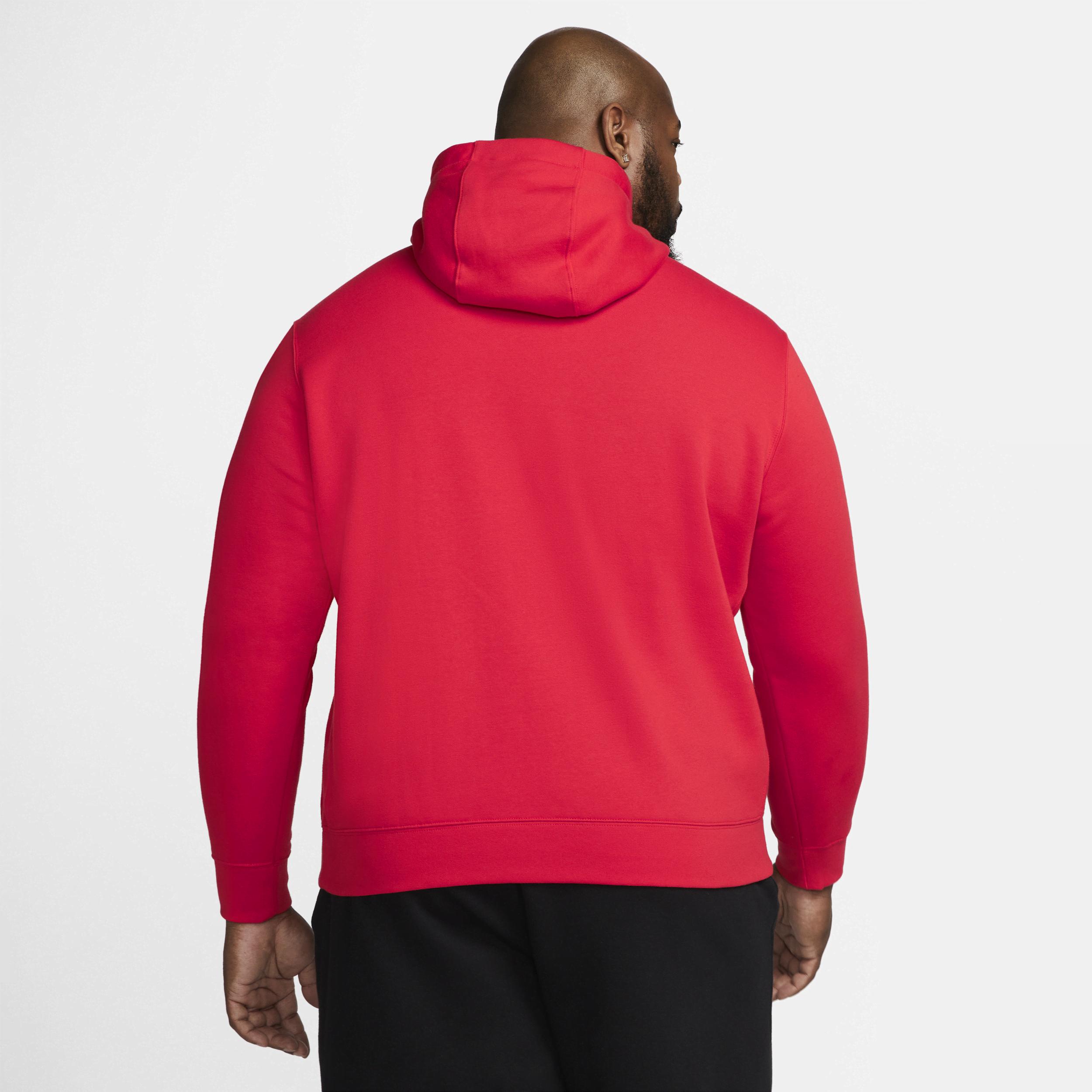Mens Nike Sportswear Club Fleece Pullover Hoodie | BV2654-100 Product Image