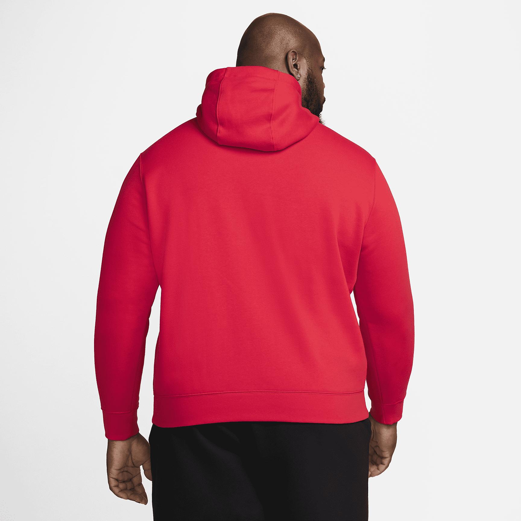 Mens Nike Sportswear Club Fleece Pullover Hoodie | BV2654-100 Product Image