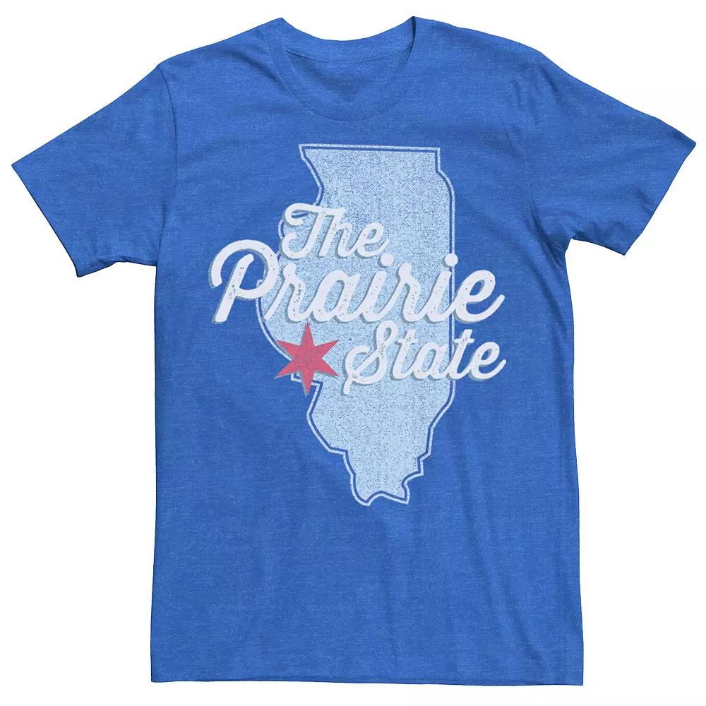 Men's The Prairie State Illinois State Pride Vintage Tee,  Product Image