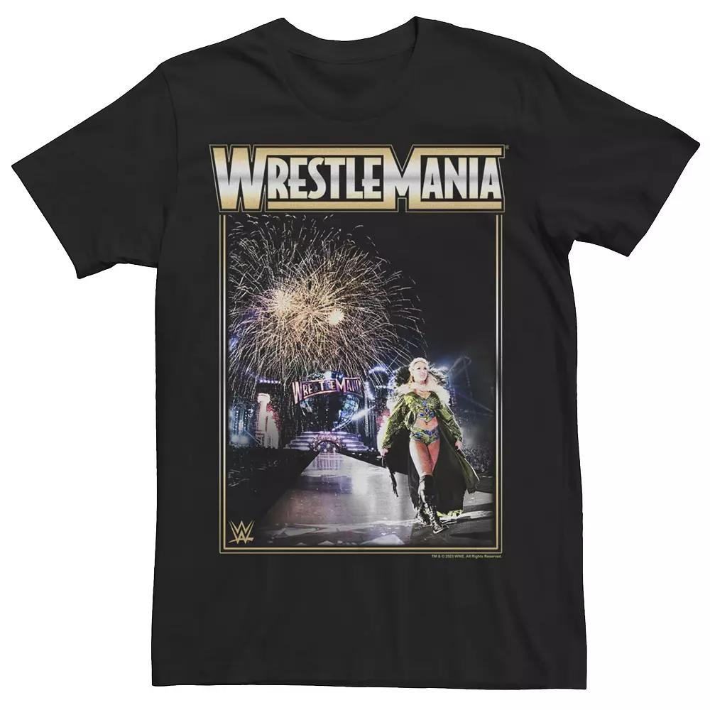 Men's WWE Wrestlemania Charlotte Flair Superstar Entrance Graphic Tee,  Product Image