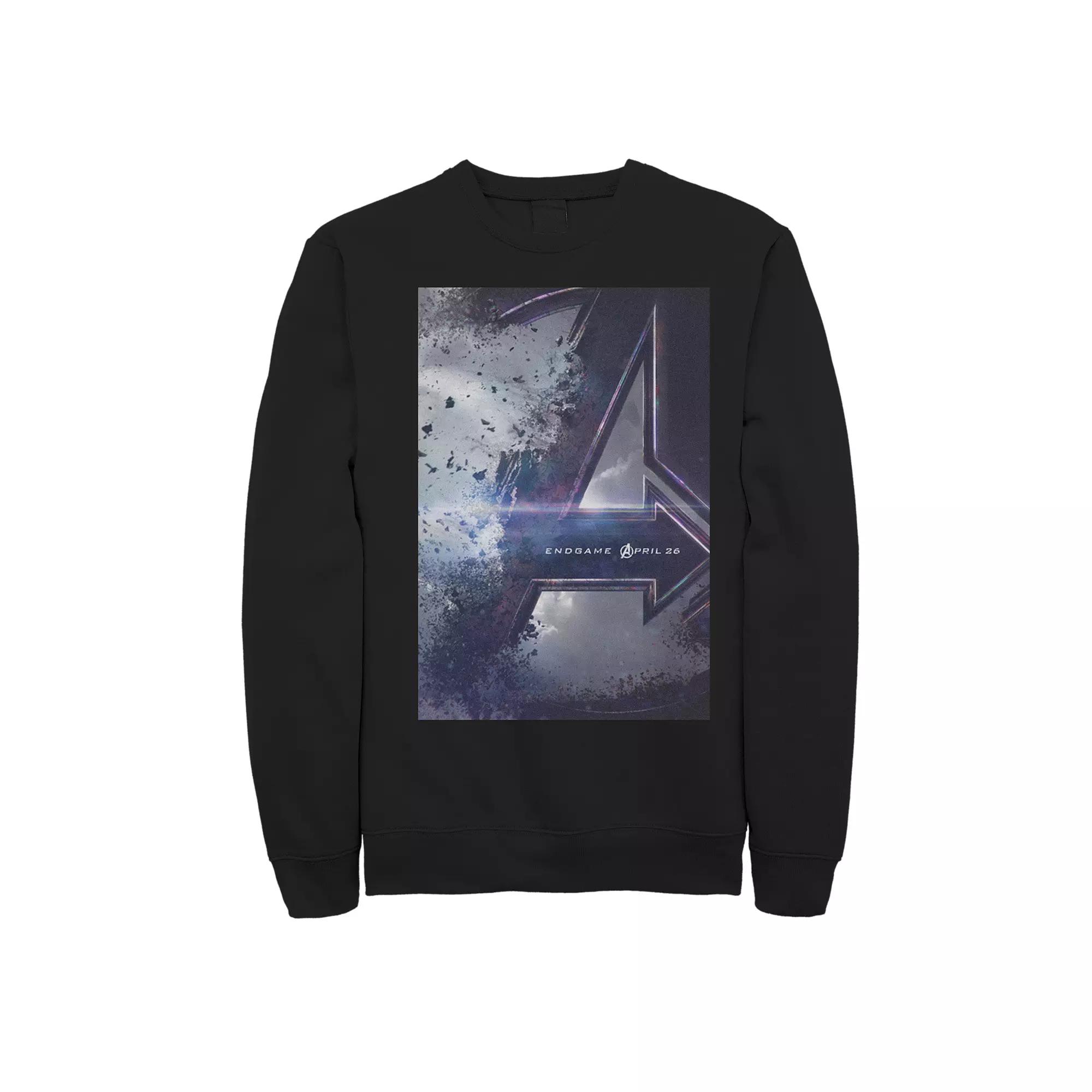Men's Marvel Avengers Endgame Poster Sweatshirt,  Product Image