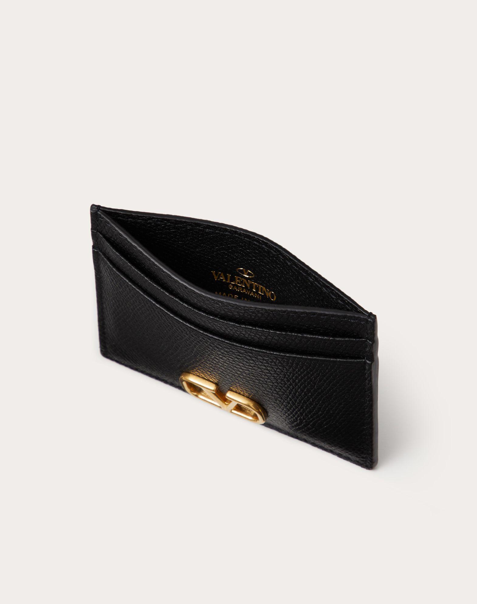 Vlogo Signature Grainy Calfskin Cardholder Product Image