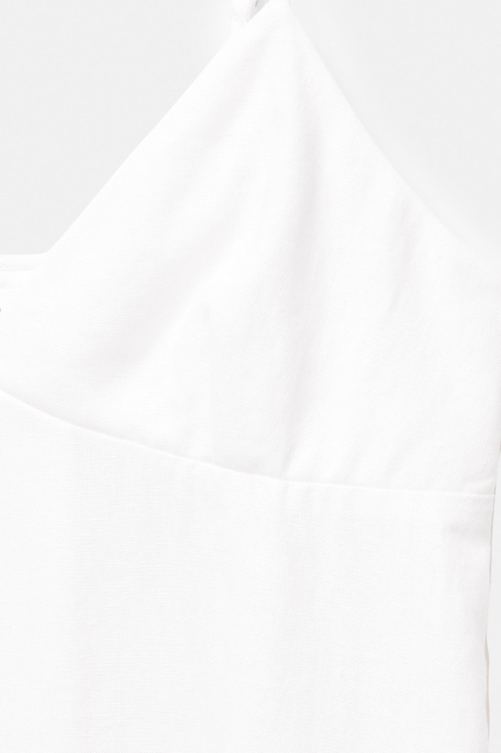 Strappy top with linen Product Image