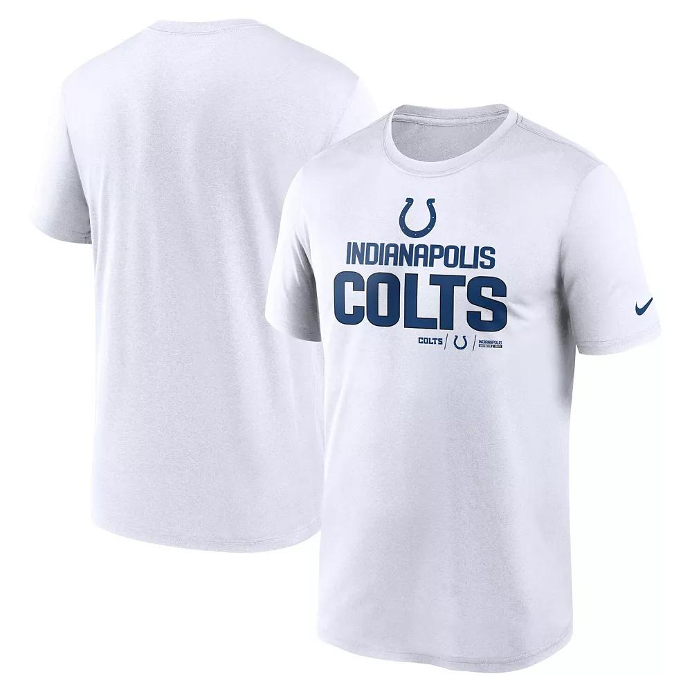 Men's Nike White Indianapolis Colts Legend Community Performance T-Shirt,  Product Image