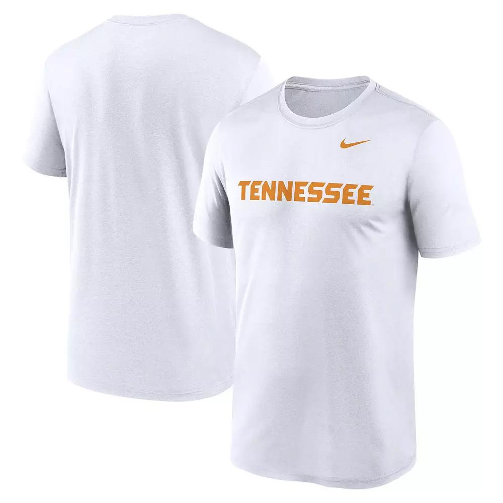 Men's Nike White Tennessee Volunteers Primetime Legend Wordmark T-Shirt,  Product Image