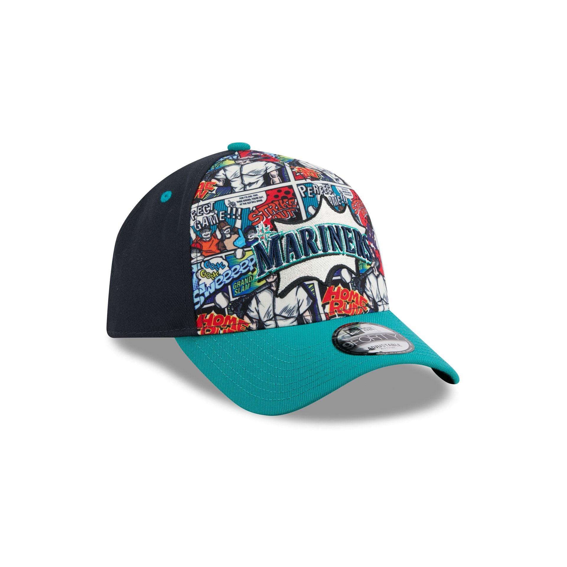 Seattle Mariners Diamond Hero Edition 9FORTY A-Frame Snapback Hat Male Product Image
