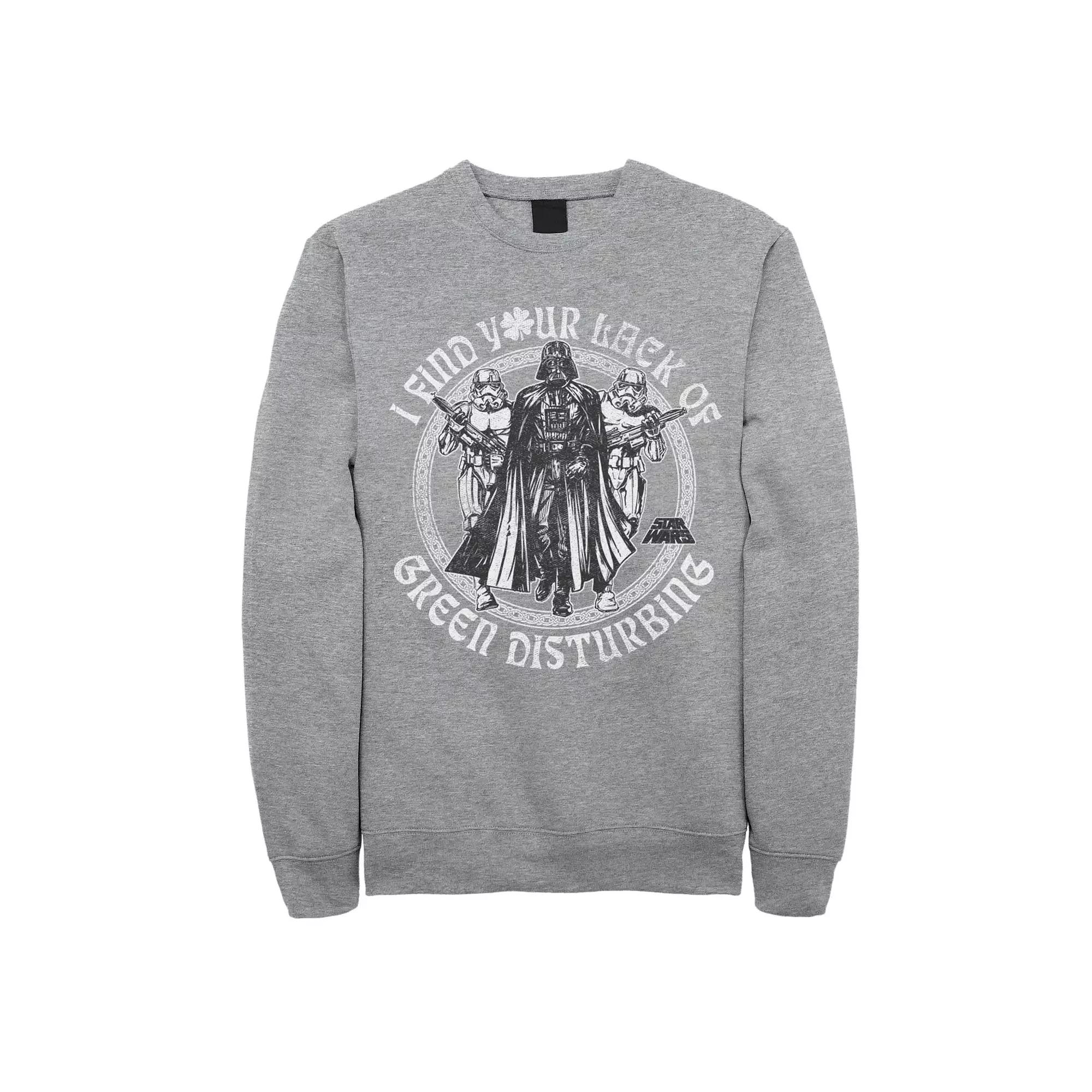 Men's Star Wars Vader Lack of Luck Sweatshirt,  Product Image