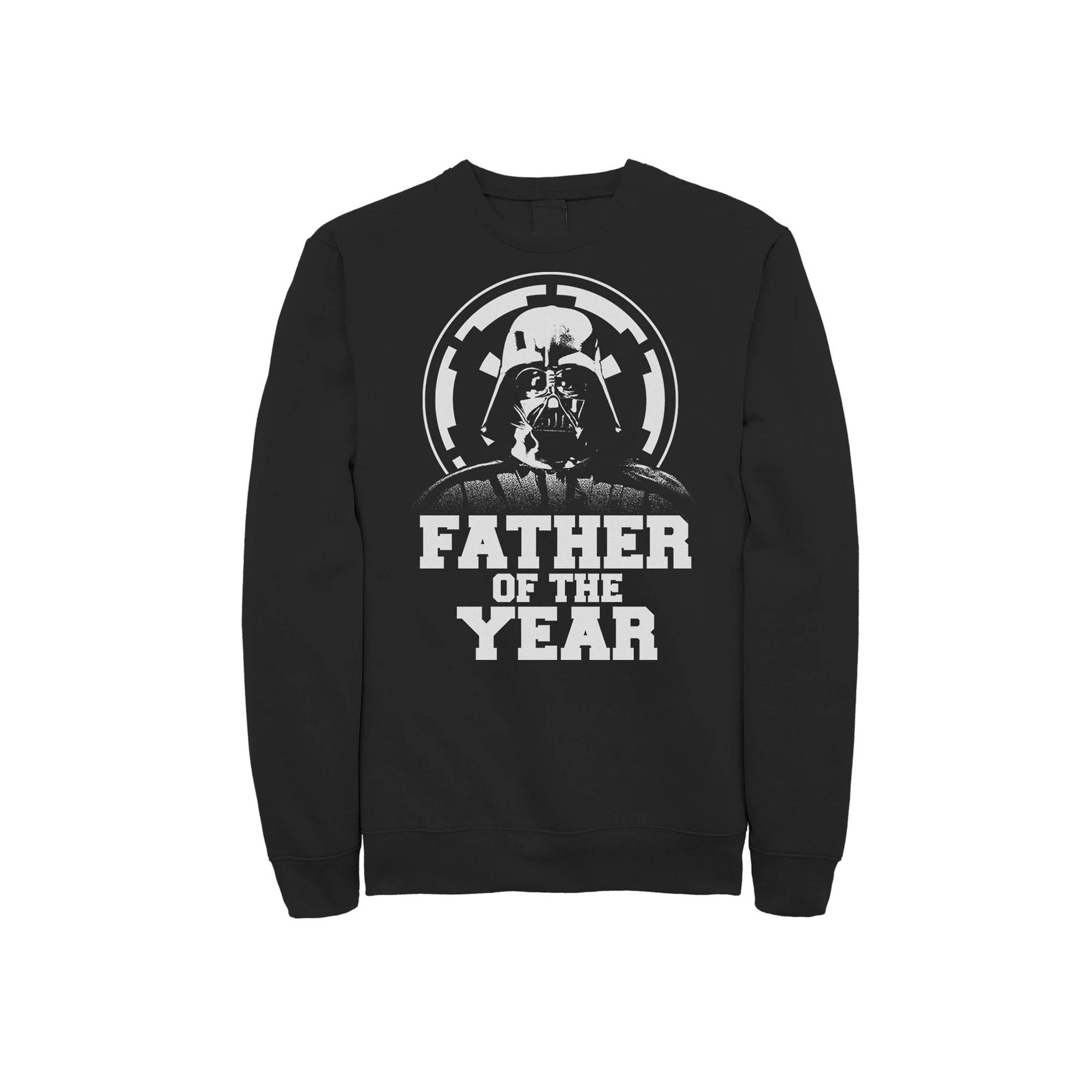 Men's Star Wars Vader Empire Father of the Year Sweatshirt, Size: XL, Black Product Image
